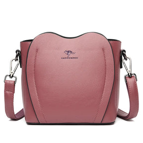 Bolsa crossbody de couro macio para mulheres, bolsa de luxo, designer feminina, bolsa de mão casual, ombro, bolsa de couro legítimo, bolsa transversal