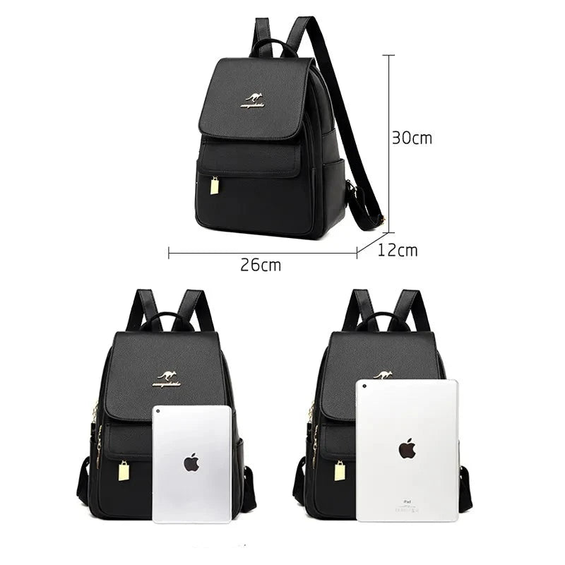 Mochila de couro de vaca para mulheres Sacos escolares de grande capacidade para meninas, Nova Designer, Mochila de Viagem de Alta Qualidade,Bolsa de couro, mochila de couro feminina, mochila, mochila feminina,bolsas