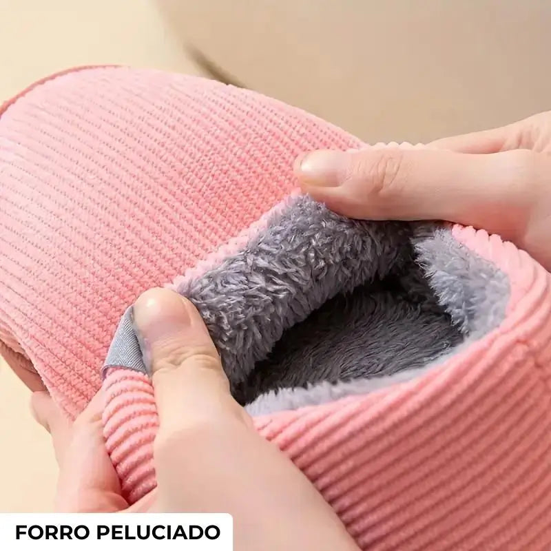 Pantufa-Ortopédica-Feminina-Peluciada-Antiderrapante-Confort-bellibrasil