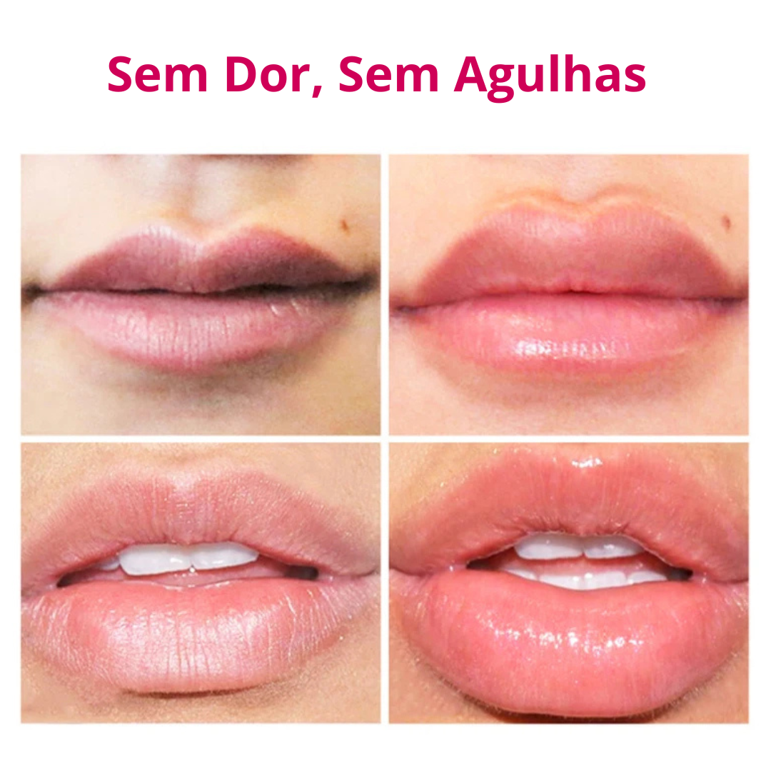 Brilho Labial Transparente Hidratante, Líquido Plumping Durável, Frutas, Mel, Óleo, Hidratante, Esfoliante, Bálsamo, aumento de lábios, gloss com acido hialurônico