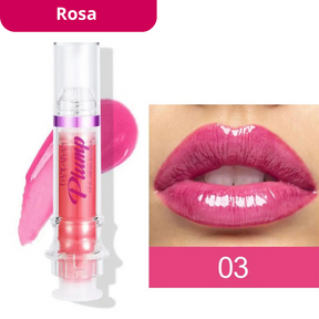 Brilho Labial Transparente Hidratante, Líquido Plumping Durável, Frutas, Mel, Óleo, Hidratante, Esfoliante, Bálsamo, aumento de lábios, gloss com acido hialurônico